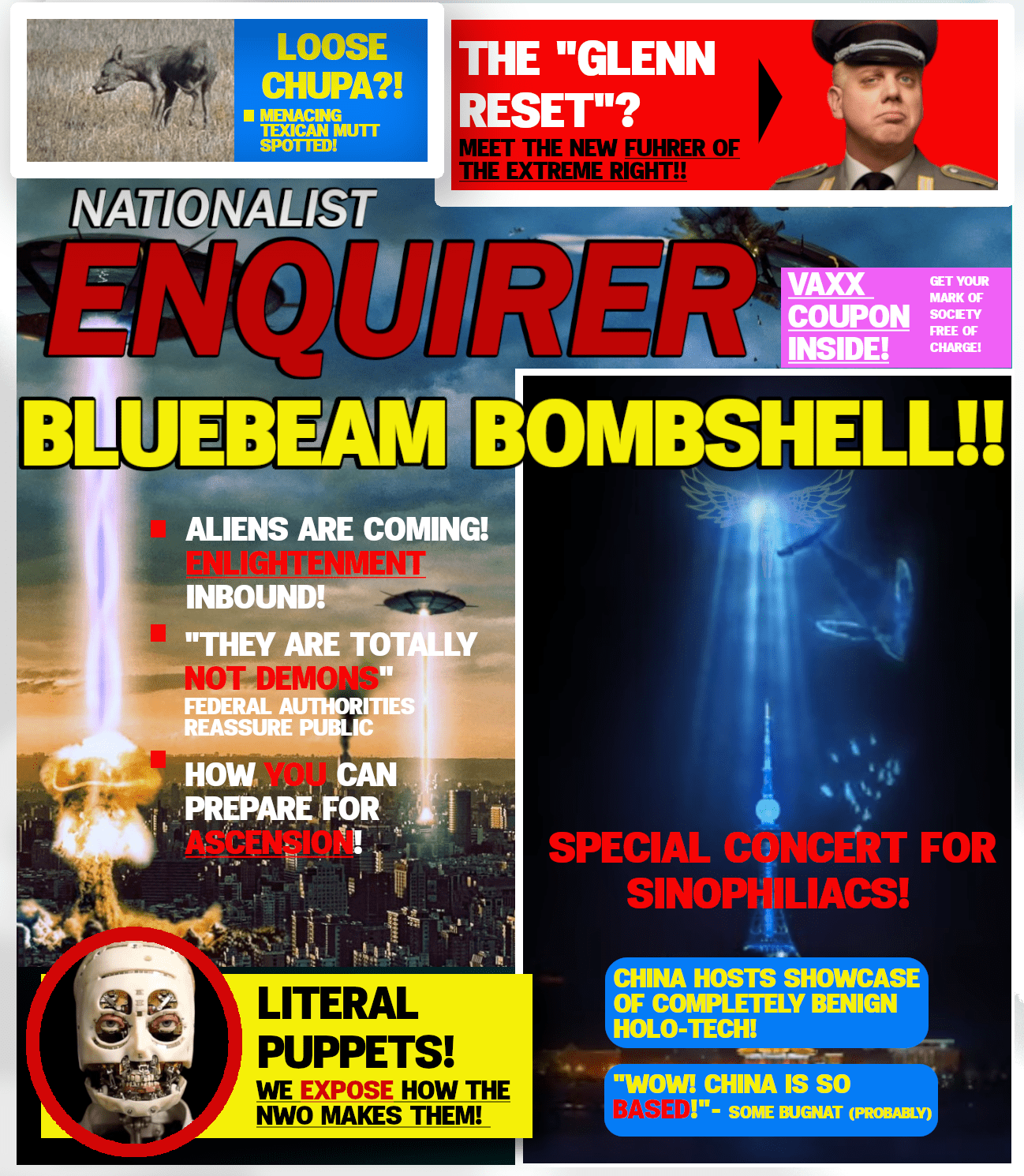 THE NATIONALIST ENQUIRER: MUSK SEE T.O.T (TIME OFF TWITTER) S7 EP24
