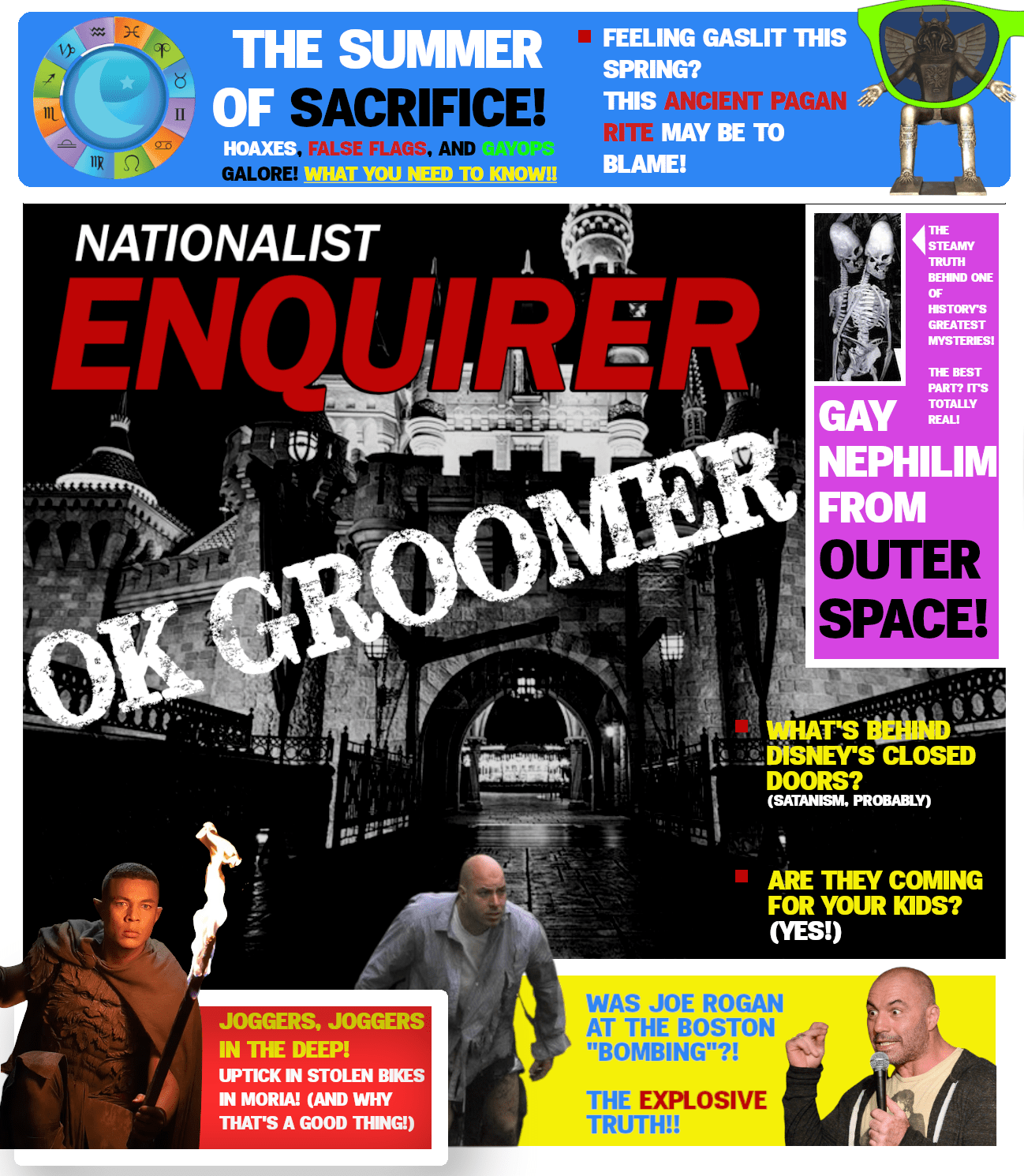 THE NATIONALIST ENQUIRER: AN AMAZING ARRAY OF SUBHUMANS